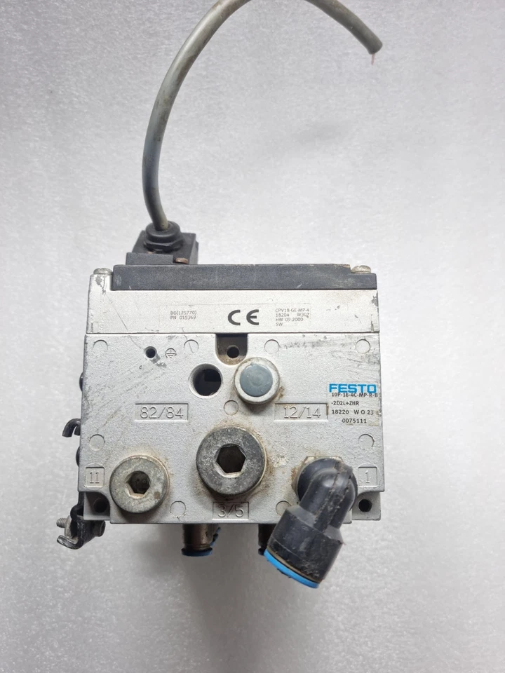 Festo Pneumatic Solenoid Valve Manifold CPV Series 24Vdc 10P-18-4C-MP-R-B